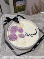 ⁦شمعة همس بنفسجي⁩ - الصورة ⁦2⁩