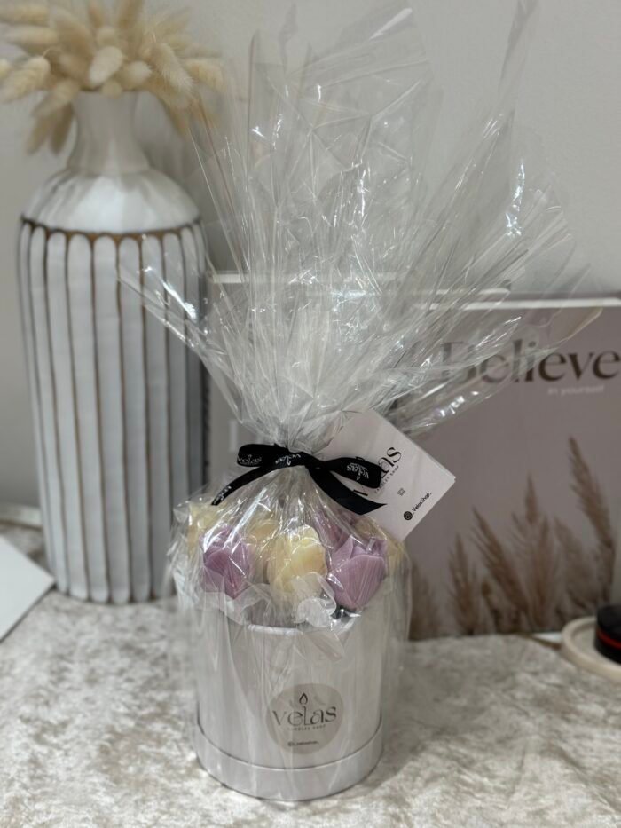 ⁦بوكيه التوليب البنفسجي⁩ - الصورة ⁦3⁩