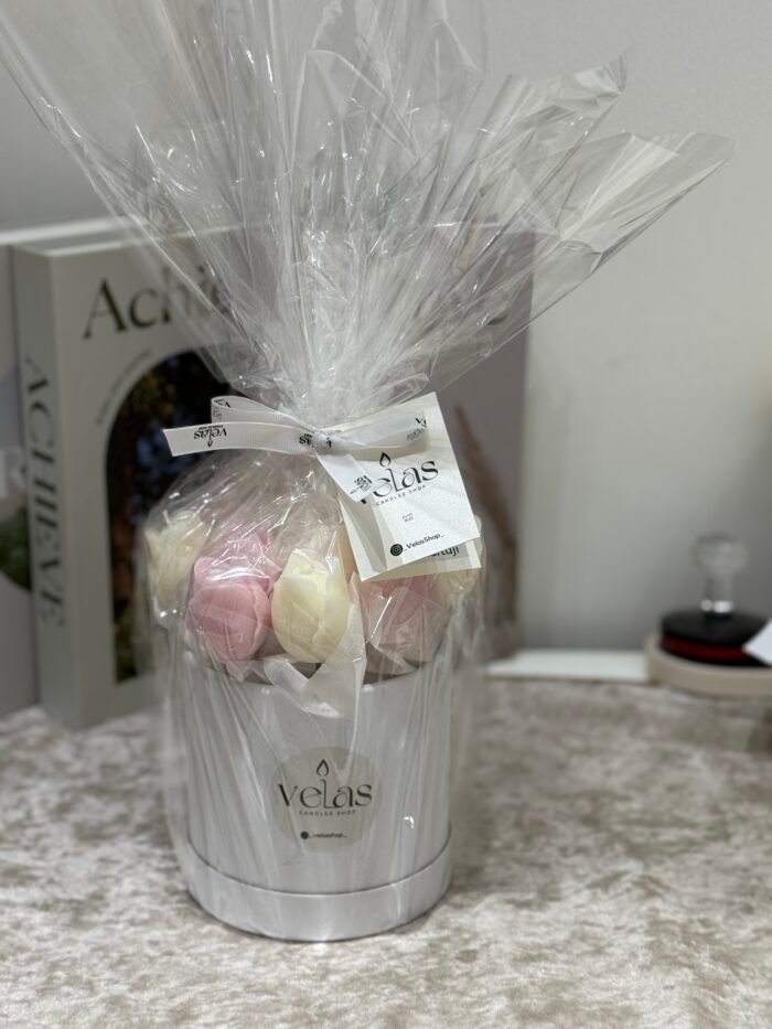 ⁦بوكيه التوليب الوردي⁩ - الصورة ⁦2⁩